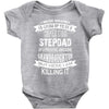 Super Cool Stepdad Of A Freaking Awesome Granddaughter Baby Onesie
