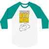 Worlds Best Mom 3/4 Sleeve Shirt