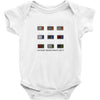 WE DON'T BELIEVE WHAT'S ON TV Baby Onesie