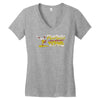 breakdance like nobody's tipping Women's V-Neck T-Shirt