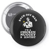 chicken nugget scientist Pin-back button