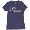 not that calm Ladies Fitted T-Shirt