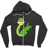 snake anime Zipper Hoodie