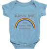 kiss me and taste the rainbow Baby Onesie