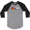 the hare and the shell 3/4 Sleeve Shirt