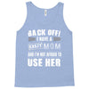 Back Off Crazy Mom Afraid To Use Her Tank Top