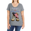 We Owe Them All Ladies Curvy T-Shirt
