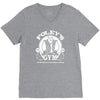 foley's gym V-Neck Tee