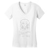 happy mask store Women's V-Neck T-Shirt