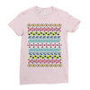hawaiian pattern Ladies Fitted T-Shirt