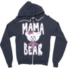 mama bear samples Zipper Hoodie