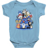 creatures spirits and friends Baby Bodysuit