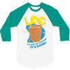 log it's better than bad it's good 3/4 Sleeve Shirt
