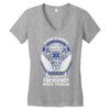 Forever The Title Emergency Medical Technician Women's V-Neck T-Shirt