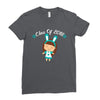 class o f 2018 cool girl Ladies Fitted T-Shirt