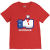 zombook V-Neck Tee
