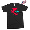 monster fish eats diver Exclusive T-shirt