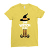 The Witch Is In Ladies Fitted T-Shirt