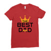 The Best Dad Ladies Fitted T-Shirt