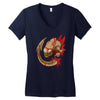 oh no not again Women's V-Neck T-Shirt