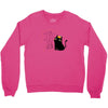 Halloween Cat Crewneck Sweatshirt