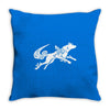 okami tribute wolf ladies Throw Pillow