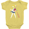 off with her hea Baby Bodysuit
