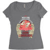 who knows sign language Women's Triblend Scoop T-shirt