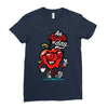 apple a day Ladies Fitted T-Shirt