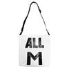 deku all m t shirt hero academia galaxy Adjustable Strap Totes
