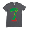 stand with colin Ladies Fitted T-Shirt