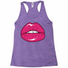 lips shiny Racerback Tank