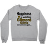 happiness is watching gilmore girls Crewneck Sweatshirt
