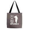 eat sleep battlefield 4, funny Tote Bags