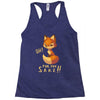 oh, for fox sake Racerback Tank