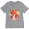red skies V-Neck Tee