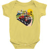 super fighting kart Baby Bodysuit