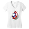 SIMPLE NICE Women's V-Neck T-Shirt