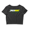 president eat people Crop Top