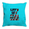 star spangled hammered Throw Pillow