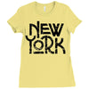 new york 2 Ladies Fitted T-Shirt