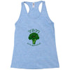 one cheer for broccoli Racerback Tank
