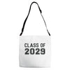 class of 2029 Adjustable Strap Totes