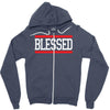 blessed Zipper Hoodie
