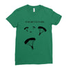 I Do Not Want To Go To School Ladies Fitted T-Shirt