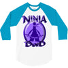 ninja dad 3/4 Sleeve Shirt