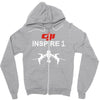 dji inspire one 1 men's t shirt Zipper Hoodie
