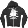 wheres my hos at santa claus Zipper Hoodie