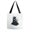nuit bleue Tote Bags
