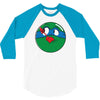 who watches the pizza 3/4 Sleeve Shirt